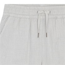 BIRKHOLM Muslin Shorts Meleret Grå